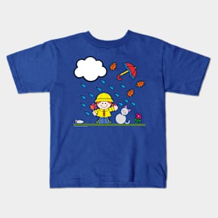 Colorforms®  Windy Rainy Day Kids T-Shirt